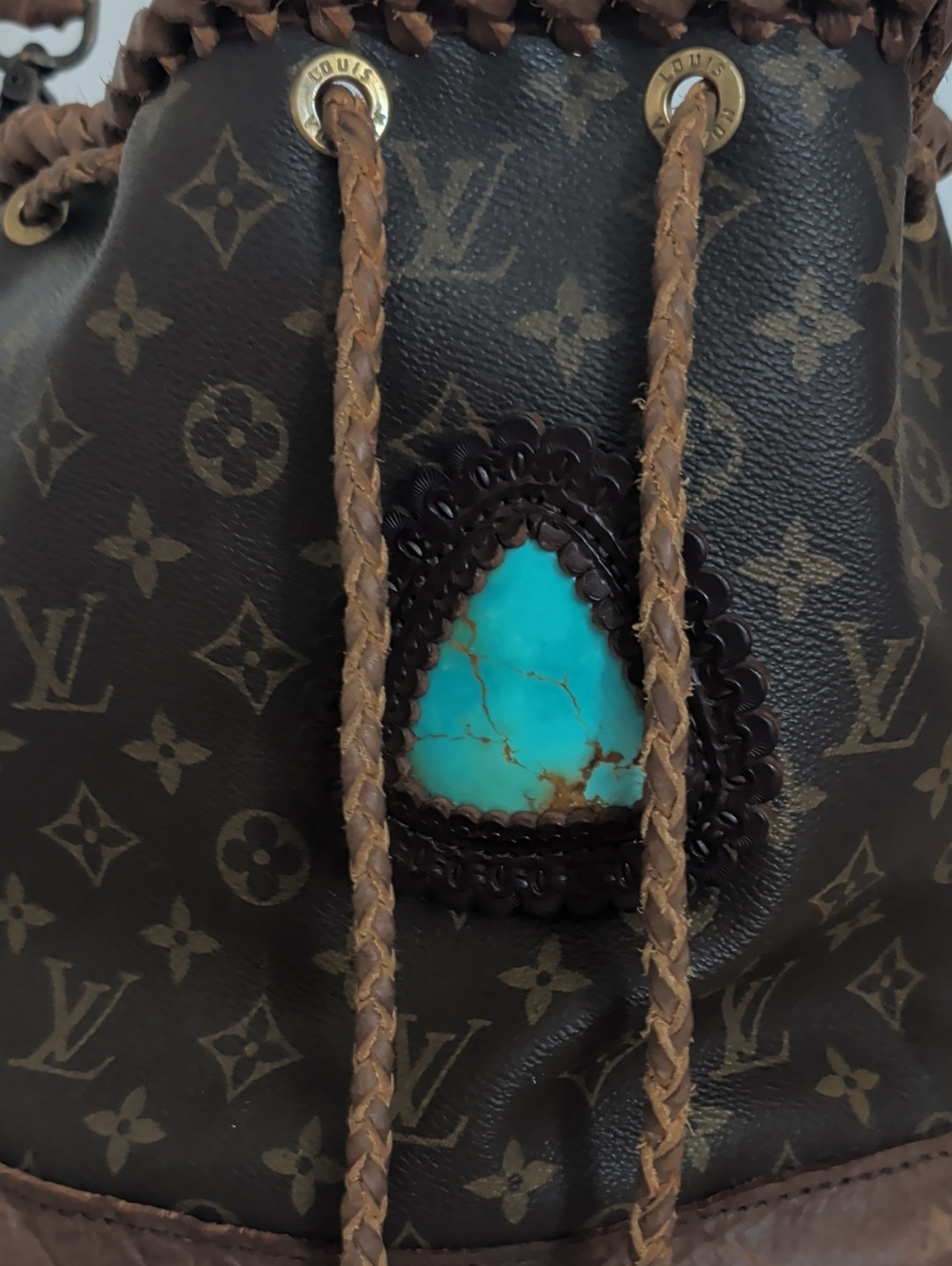 Repurposed LV Noe Bag - Picture 6 of 12
